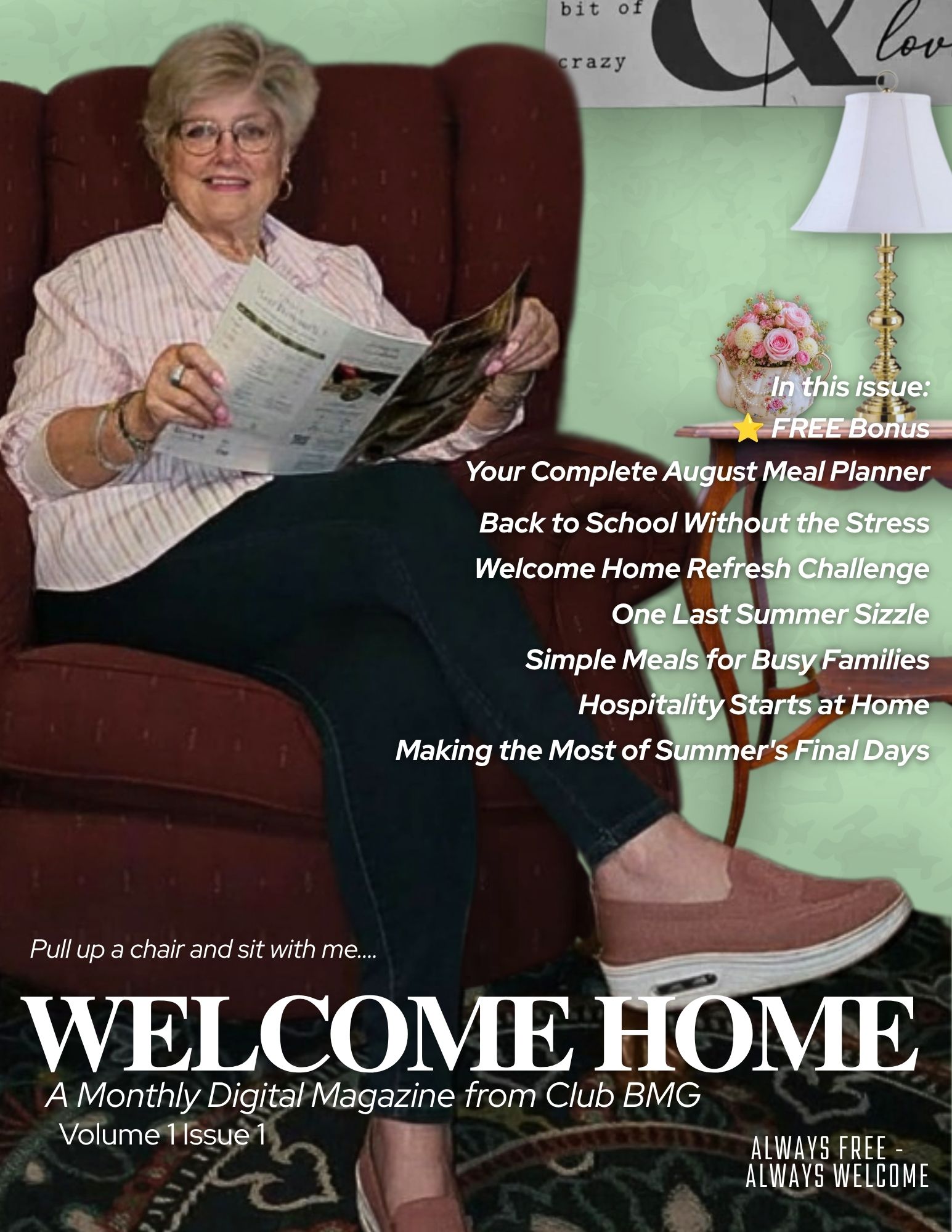 Welcome Home August 2026 Magazine Cover